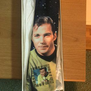 Captain Kirk "Beam Me Up" tie by Ralph Marlin